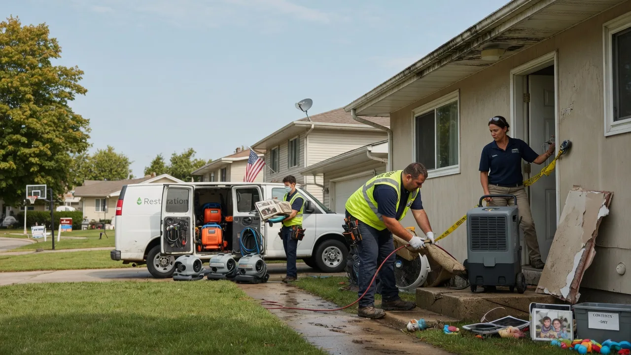 Water Damage Restoration in Charlottesville, IN near me